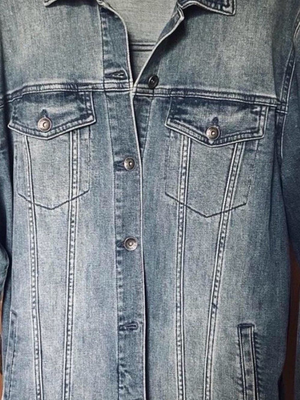 Splendid Light Blue Denim Shirt Jacket